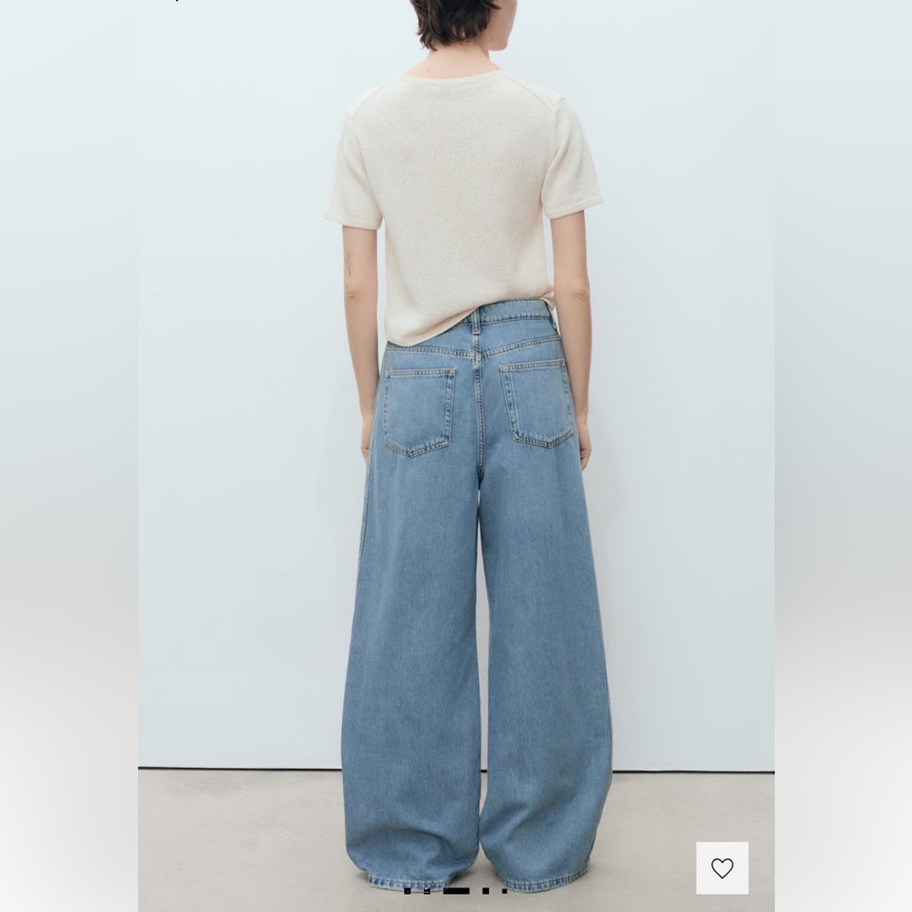 NWT Mango Wide Leg Jeans - Picture 2 of 10